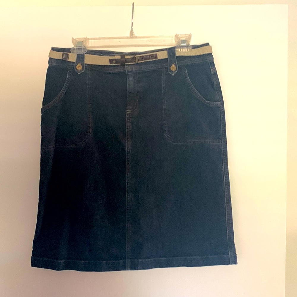 Denim skirt